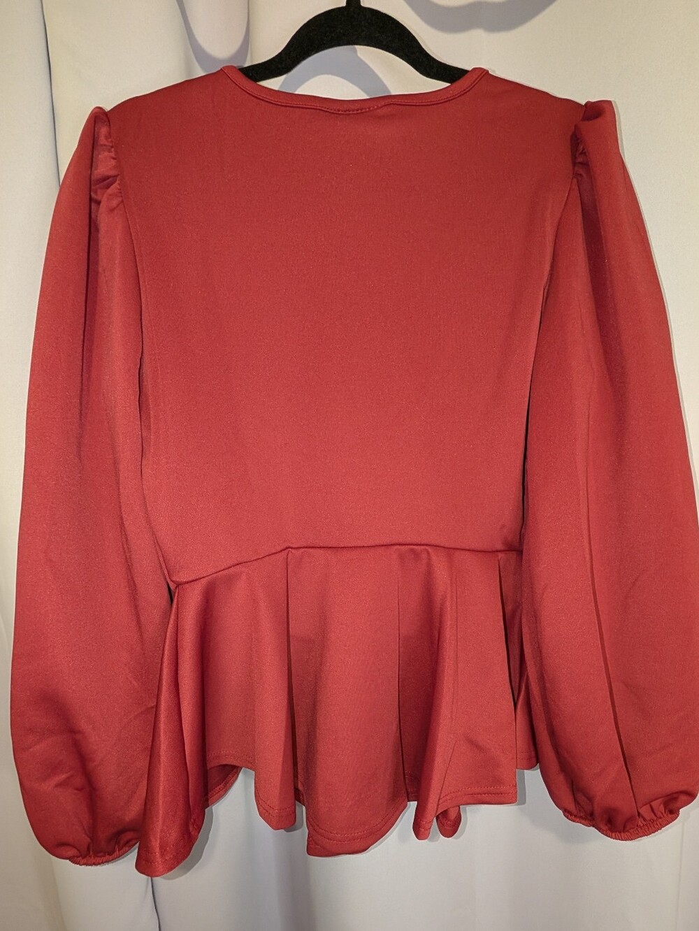 Ashley Stewart -NWT - Peplum Blouse - Picture 3 of 4